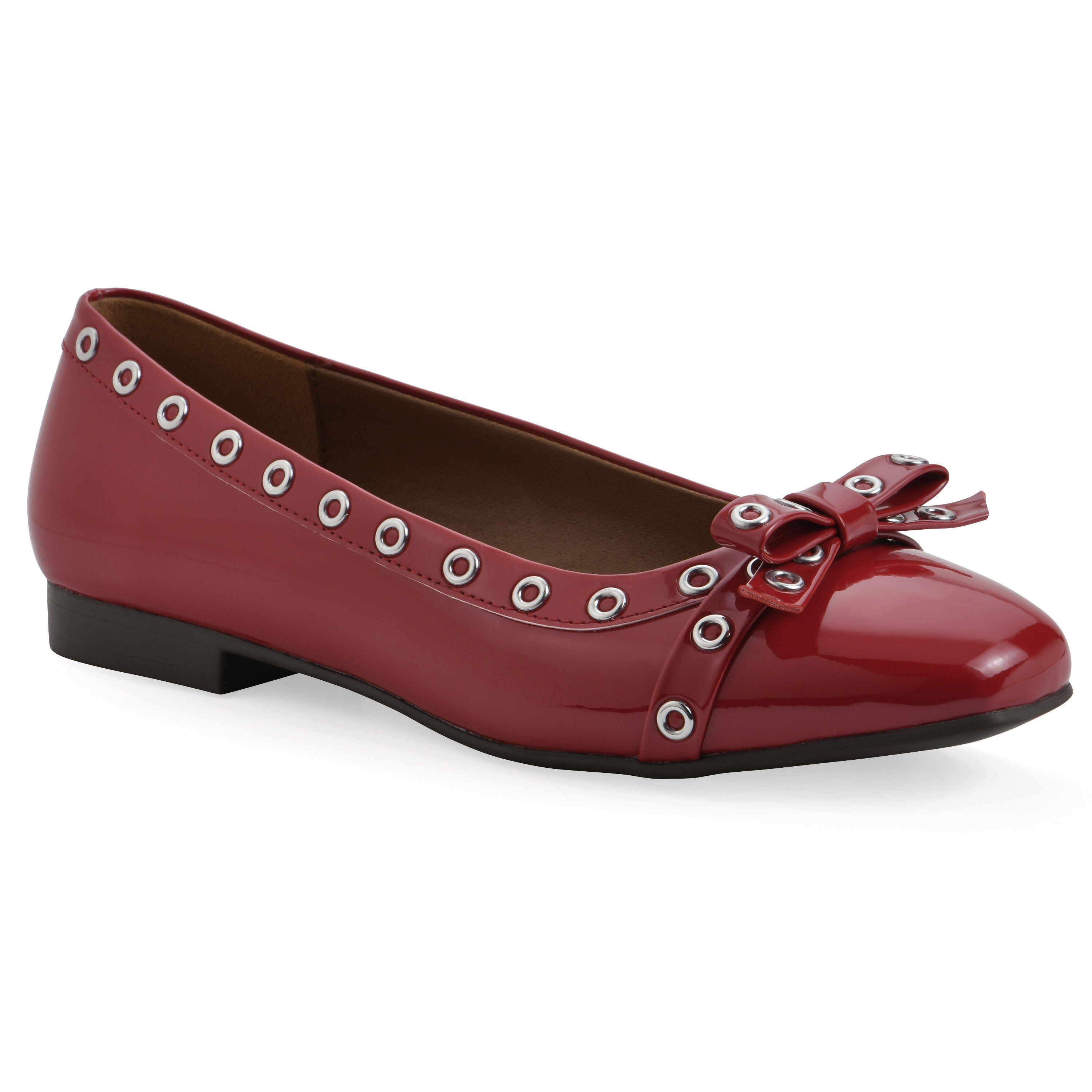 Bodhi Ballet Flat, CRUELLA RED PATENT, hi-res image number 0
