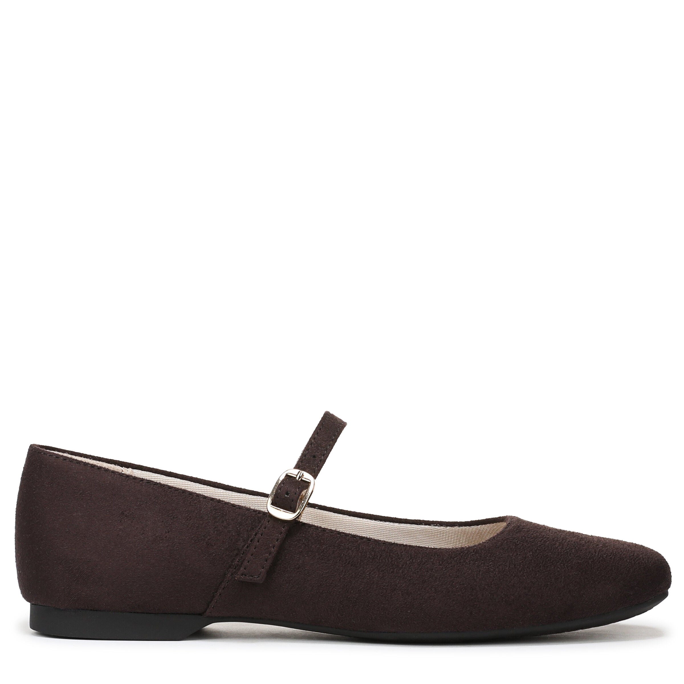 Beloved Mary Jane Flat, DARK CHOCOLATE, alternate image number 3