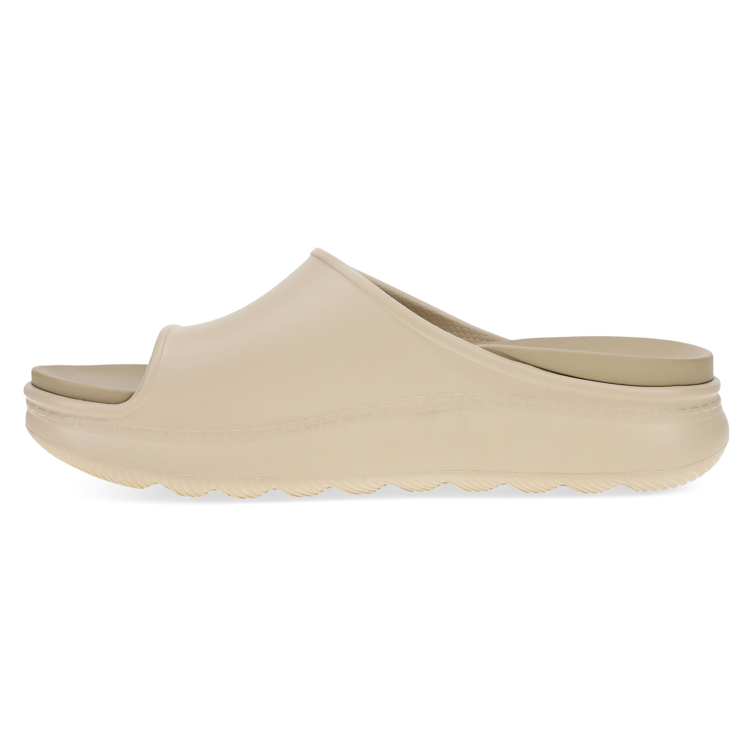 Devyn Molded Slip On Slide, SAND, alternate image number 6