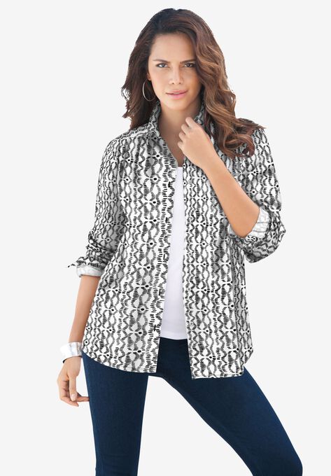 Long Sleeve Kate Shirt Plus Sizeblouses Shirts Roaman S