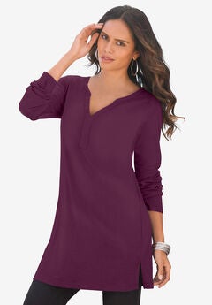 Y Neck Ultimate Tunic