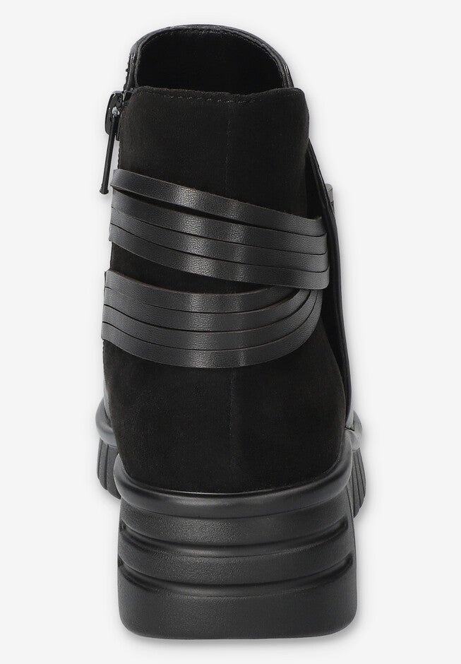 Sueann Ankle Boot, BLACK LEATHER, on-hover image number 1