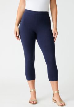 Plus Size Activewear Capri Pants