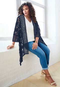 Lace Kimono Jacket