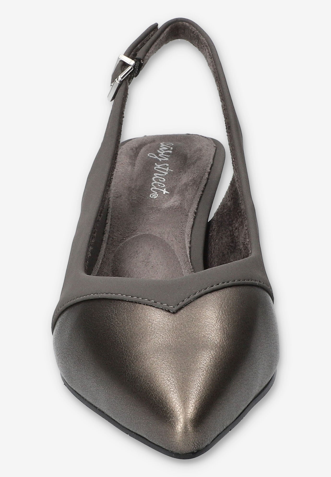 Vivid Slingback Pump, PEWTER LAMY, alternate image number 3