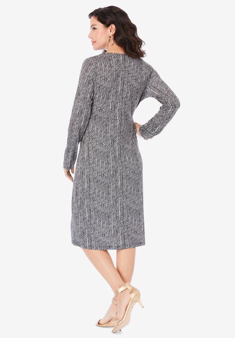 Ultrasmooth® Fabric Wrap Dress, , on-hover image number null