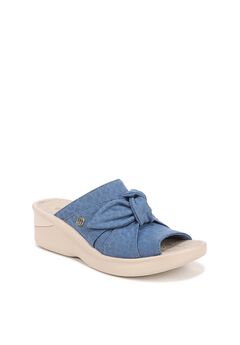 Smile Wedge Sandal