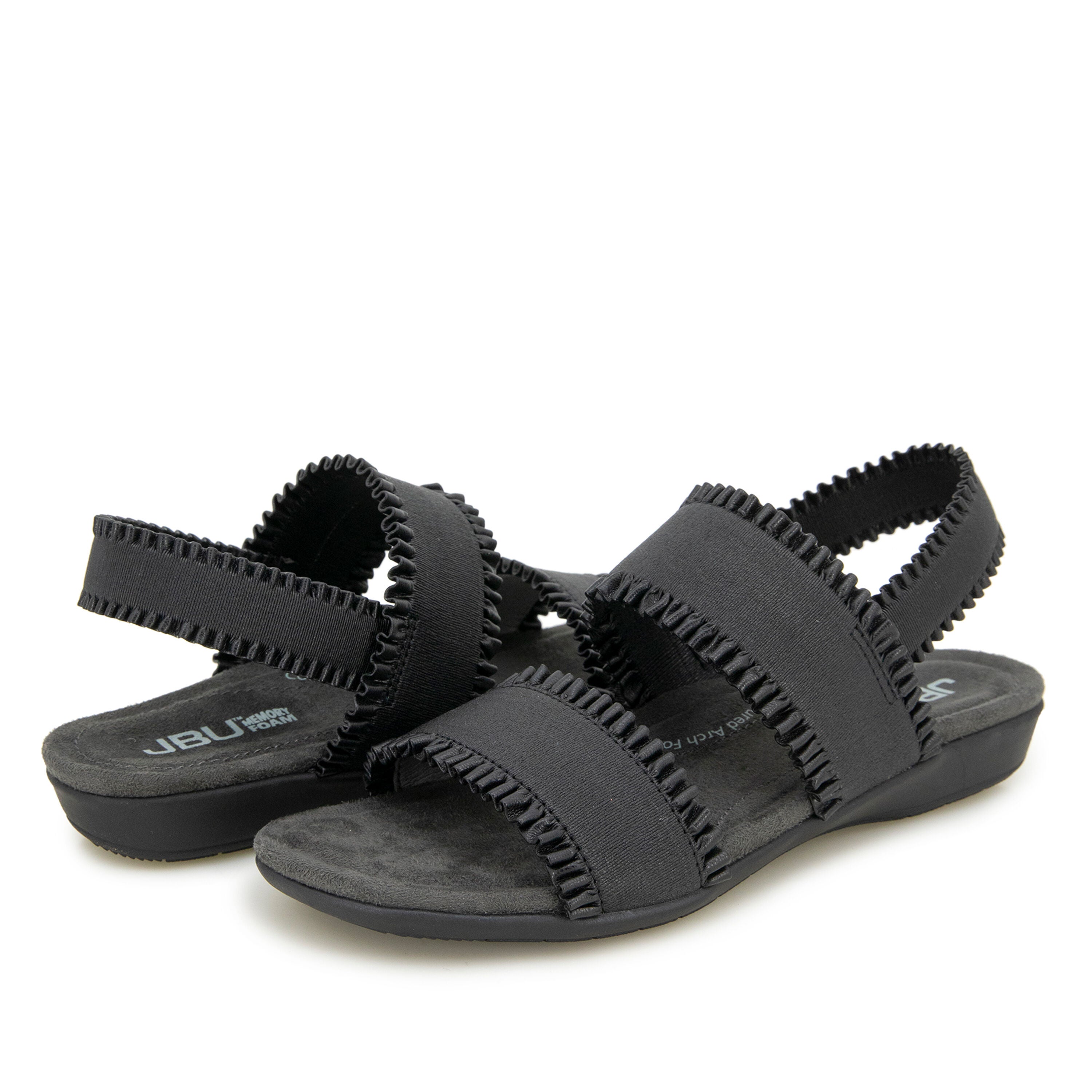 Azores Sandal, BLACK, alternate image number 7