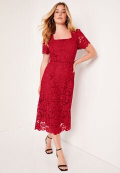 Plus Size Red Party Dresses