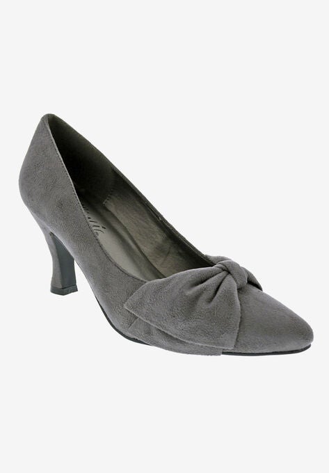 Charm Kitten Heel Pump, GREY, hi-res image number null