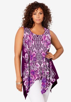 Plus Size Cotton Tank Tops
