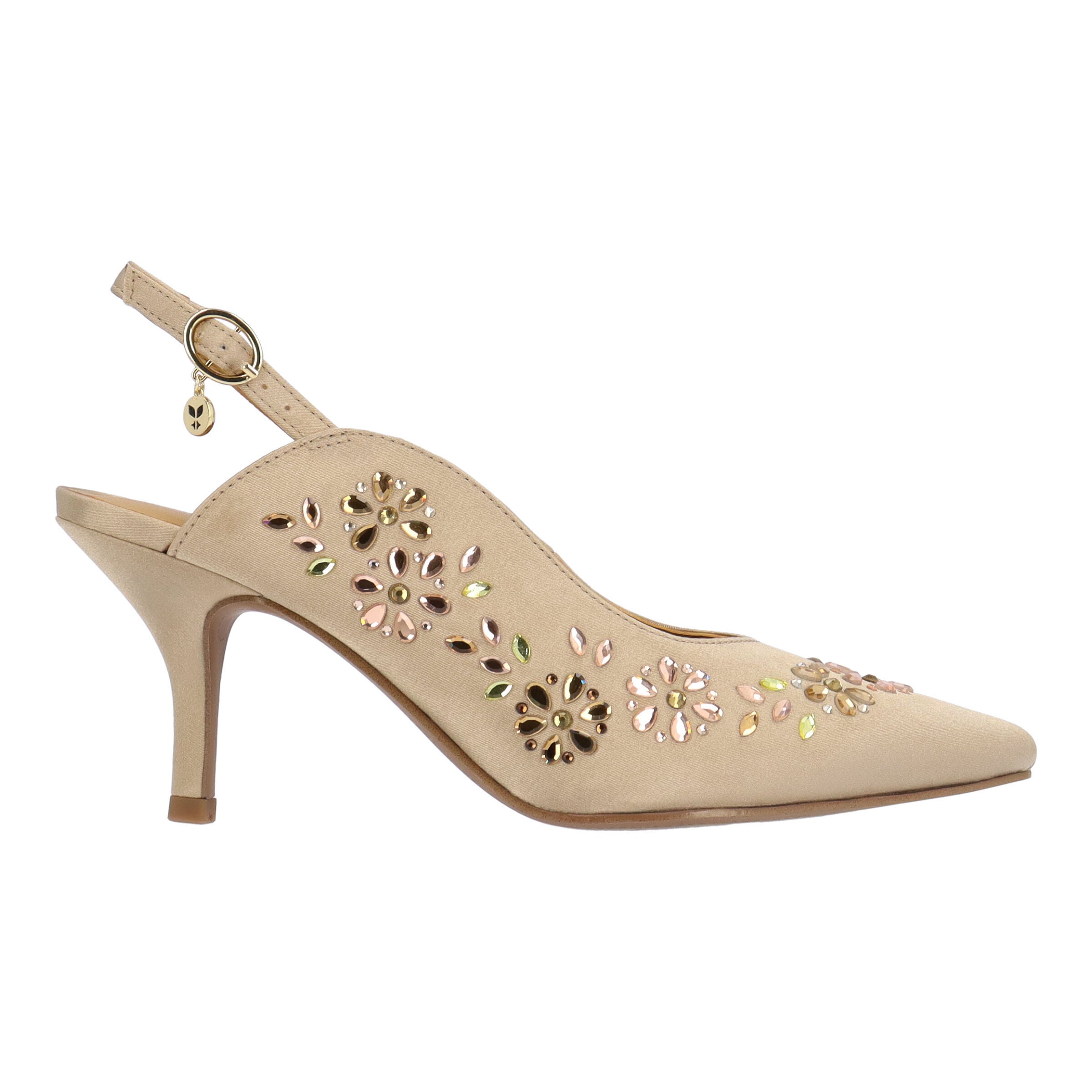 Solara Slingback Pump, BEIGE, alternate image number 3