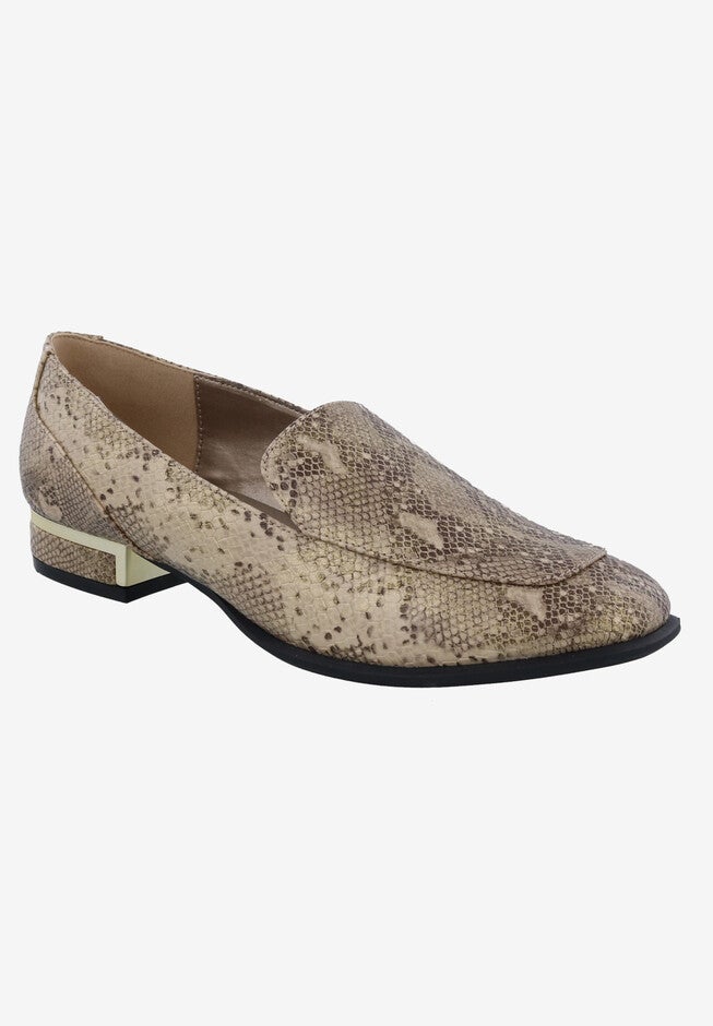 Haze Snake Loafer, BRONZE FAUX SNAKE, hi-res image number 0