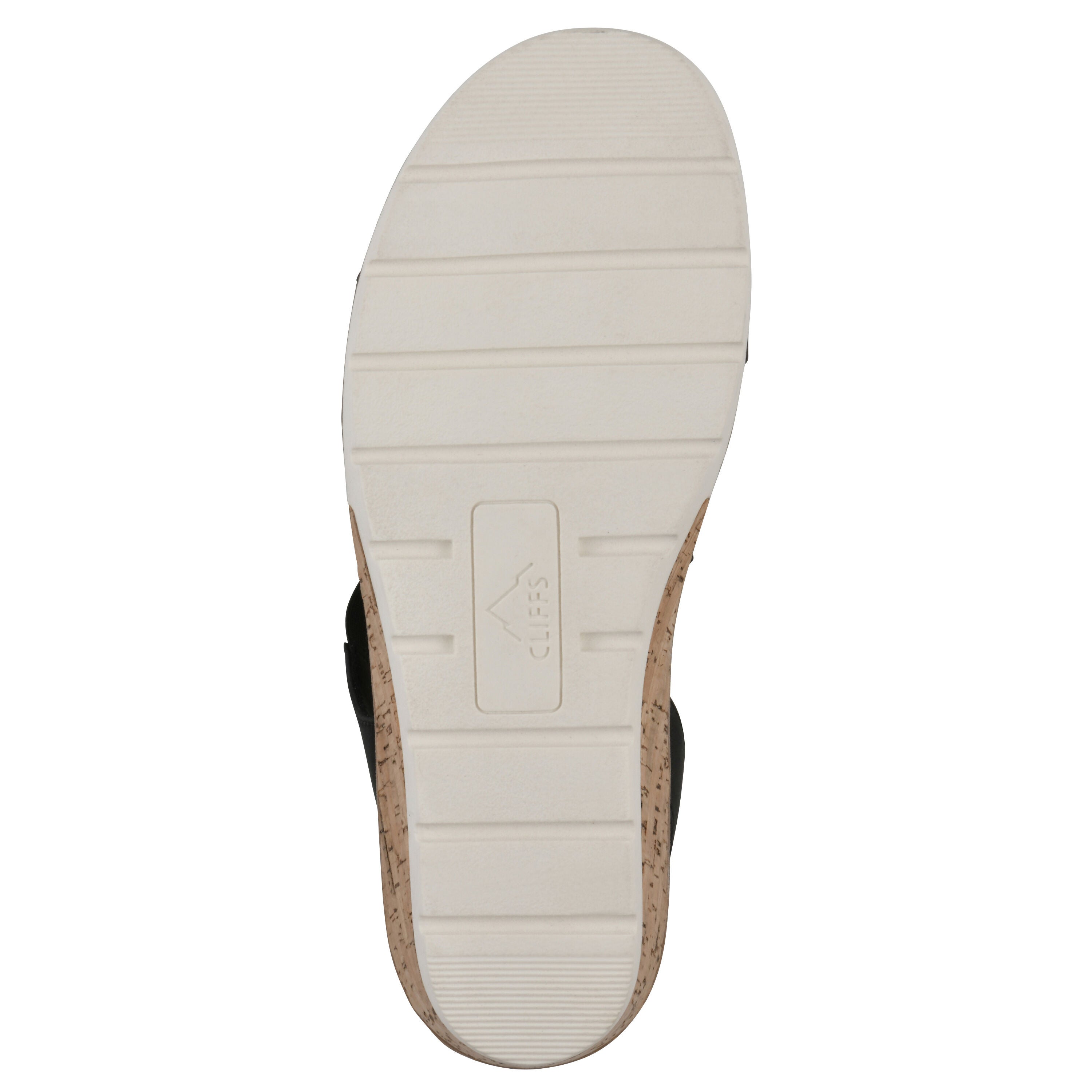 Tinnley Wedge Sandal, BLACK NUBUCK, alternate image number 5