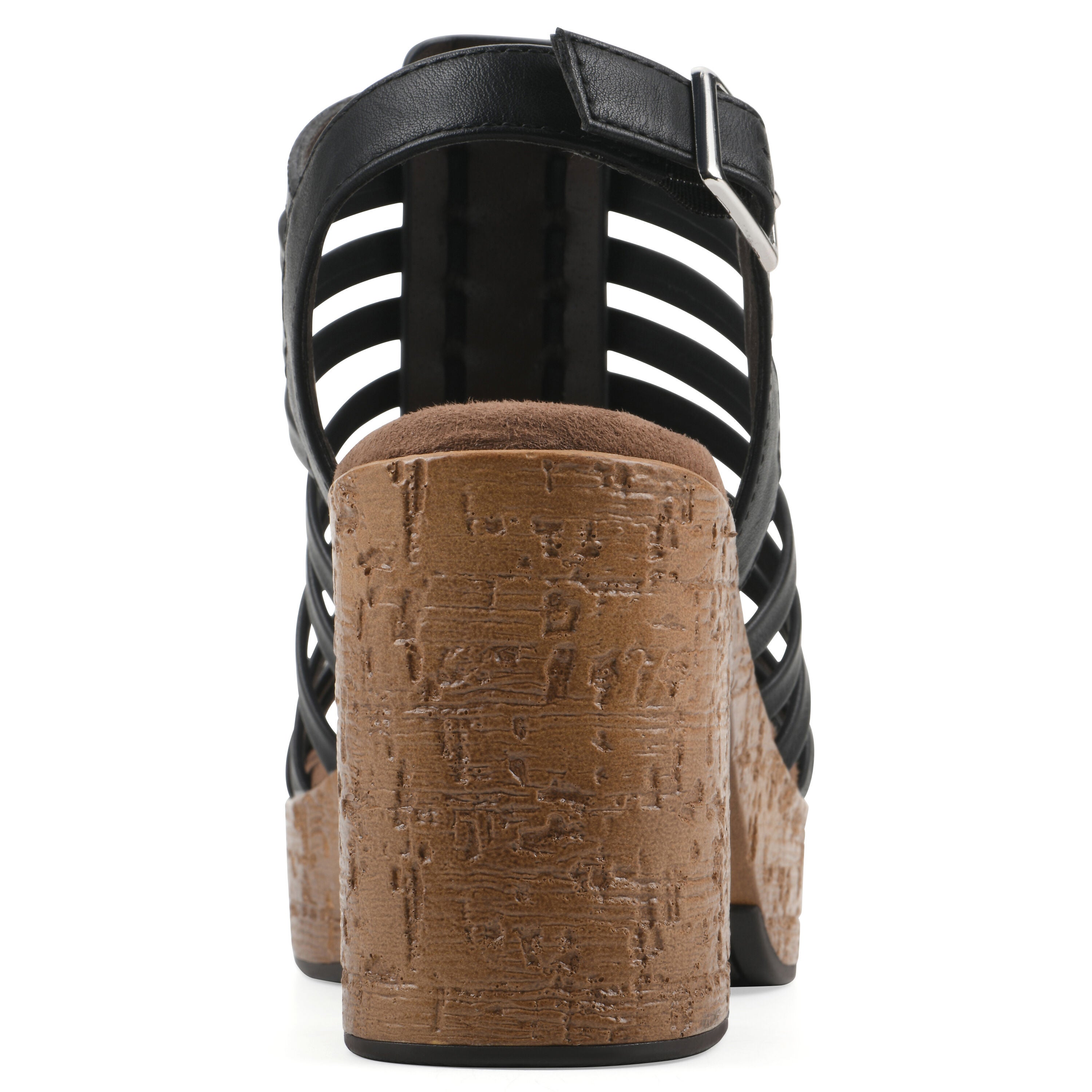 Barbea Platform Sandal, BLACK SMOOTH, on-hover image number 1