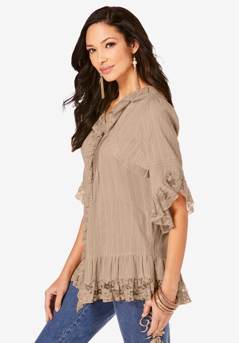 Whitney Lace Shirt, , alternate image number null