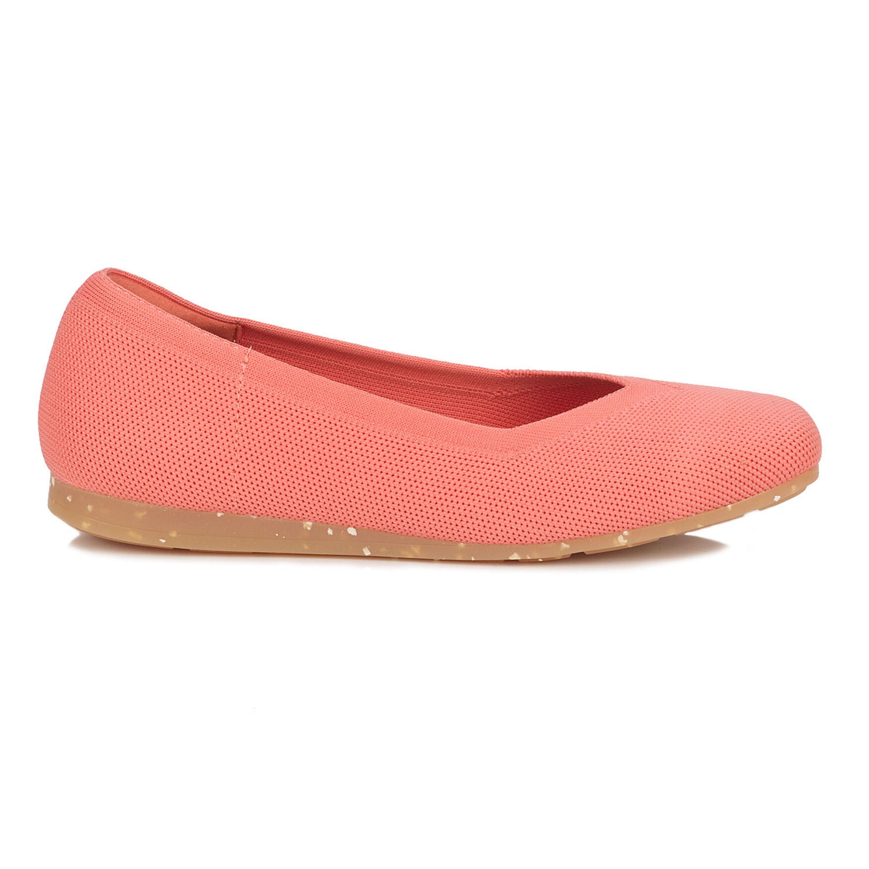 Niki Stretch Knit Flat, CORAL, alternate image number 2