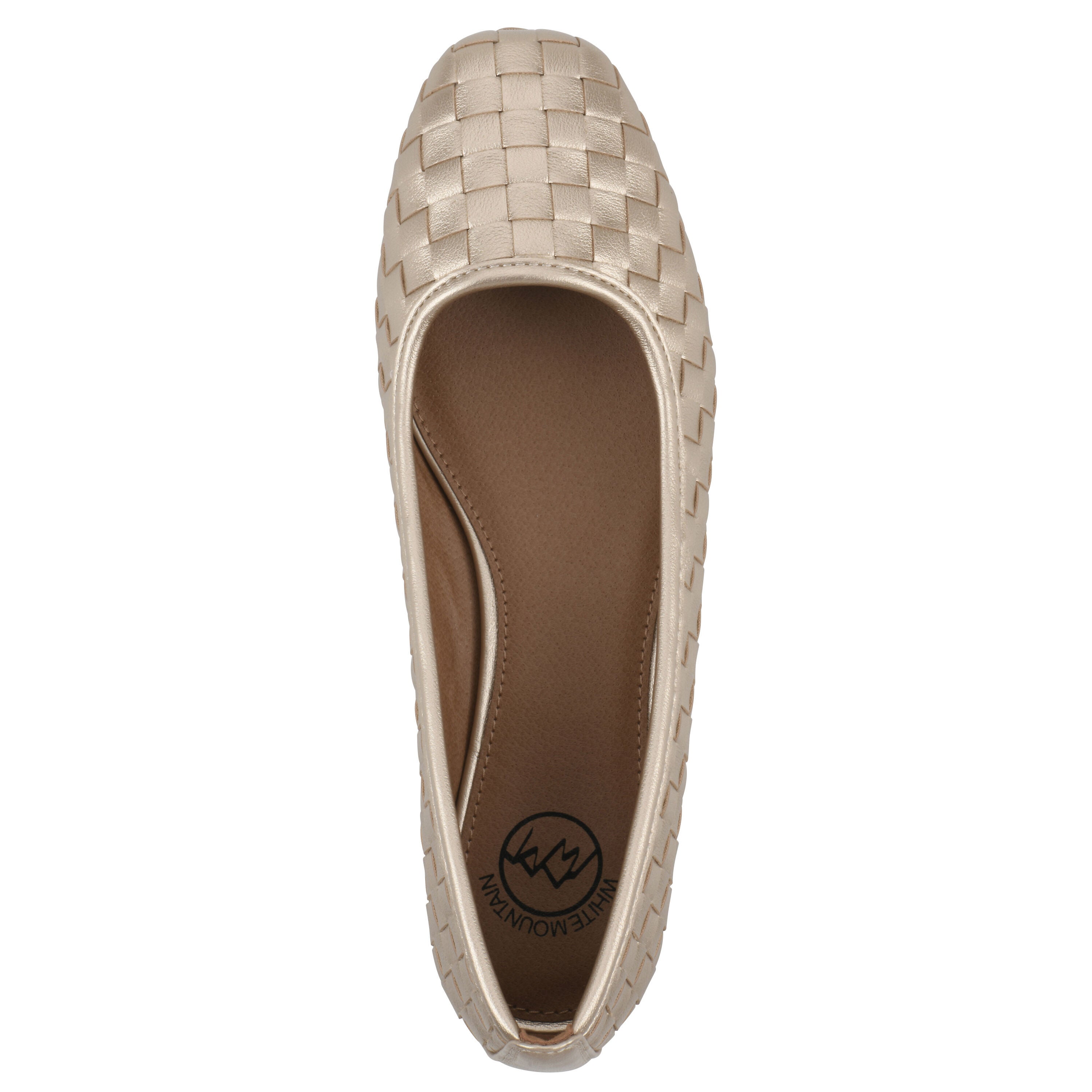 Boccie Ballet Flat, LIGHT GOLD SMOOTH, alternate image number 4