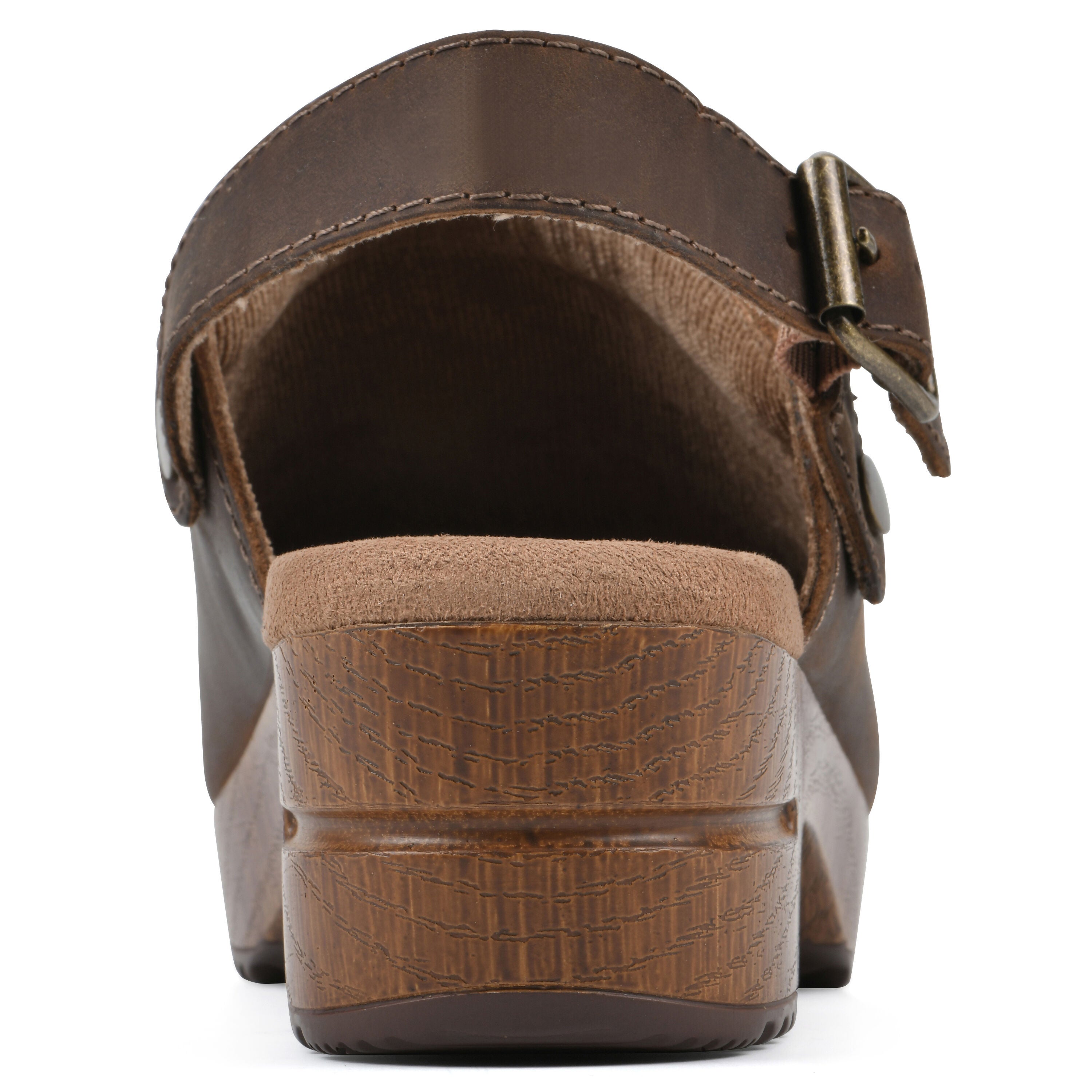 Being Clog, BROWN LEATHER, on-hover image number 1