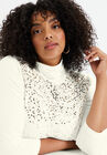 Sequin Mockneck Top, , alternate image number null