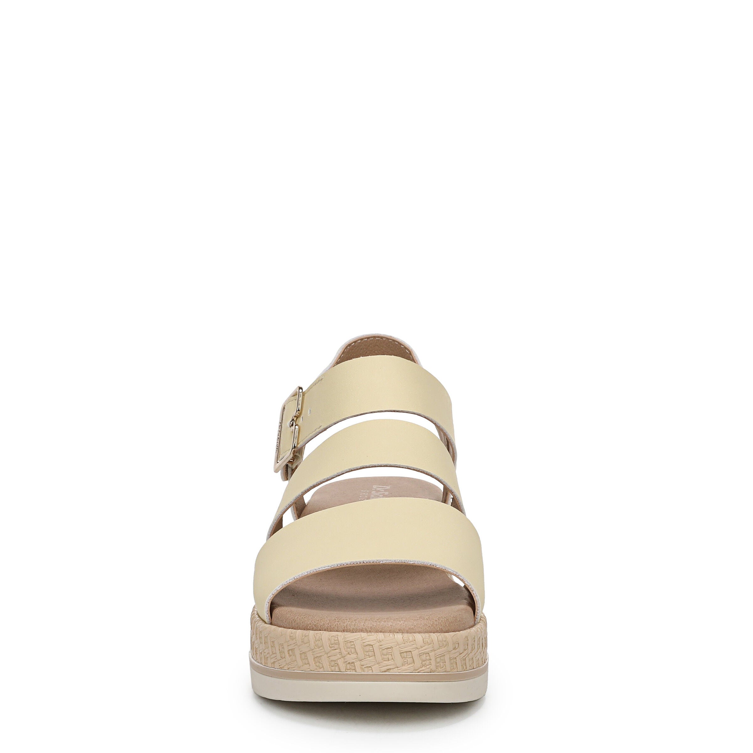 Once Twice Platform Sandal, BUTTER YELLOW, alternate image number 4
