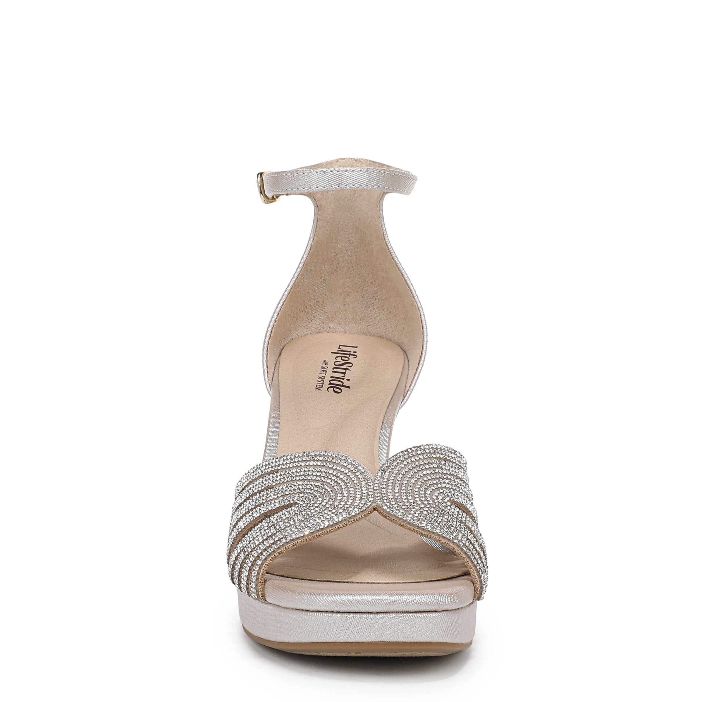 Glamorous Dress Sandal, CHAMPAGNE, alternate image number 4