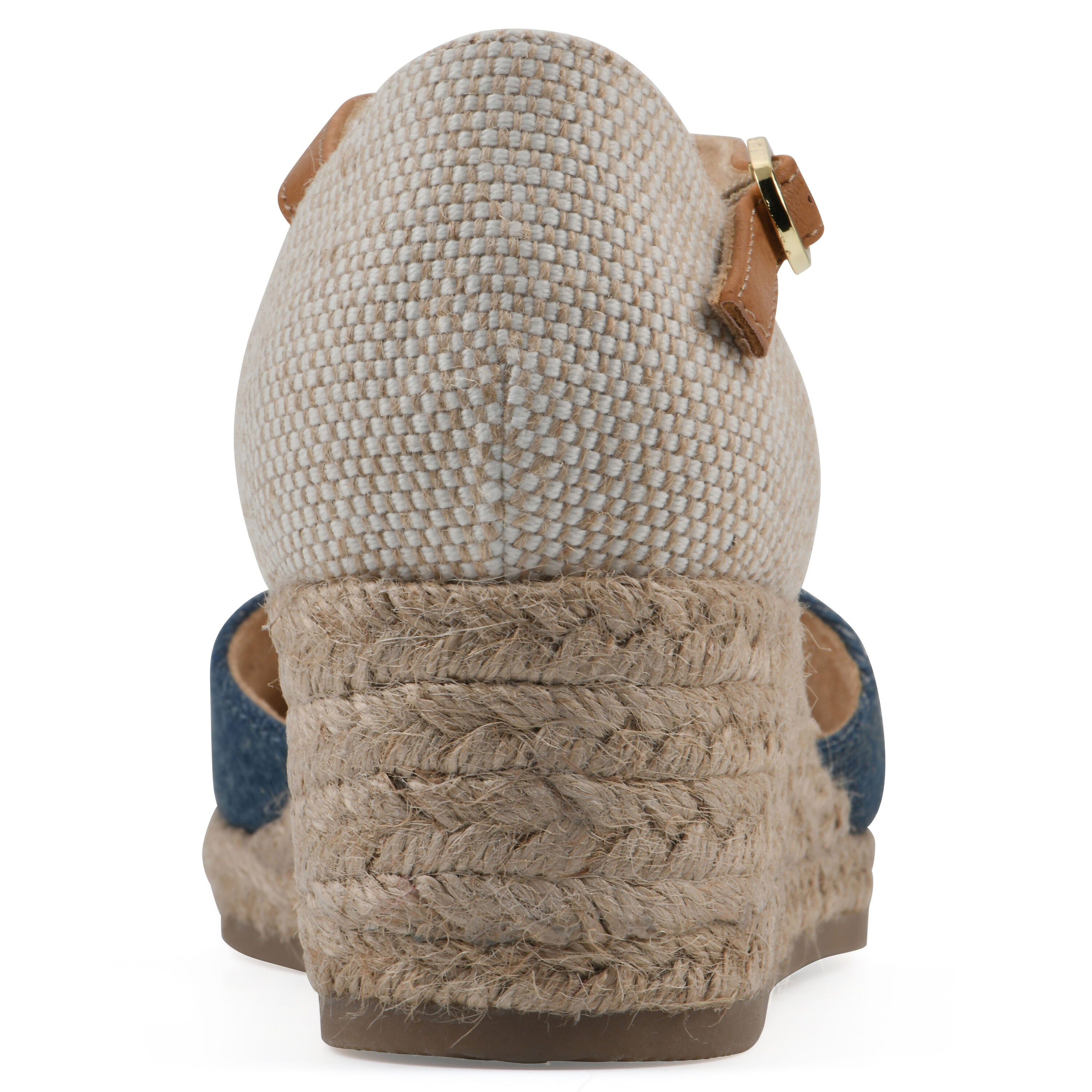 Maize Espadrille Wedge Sandal, DARK DENIM FABRIC, on-hover image number 1
