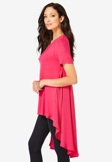Georgette-Back Ultra Femme Tunic, , alternate image number null