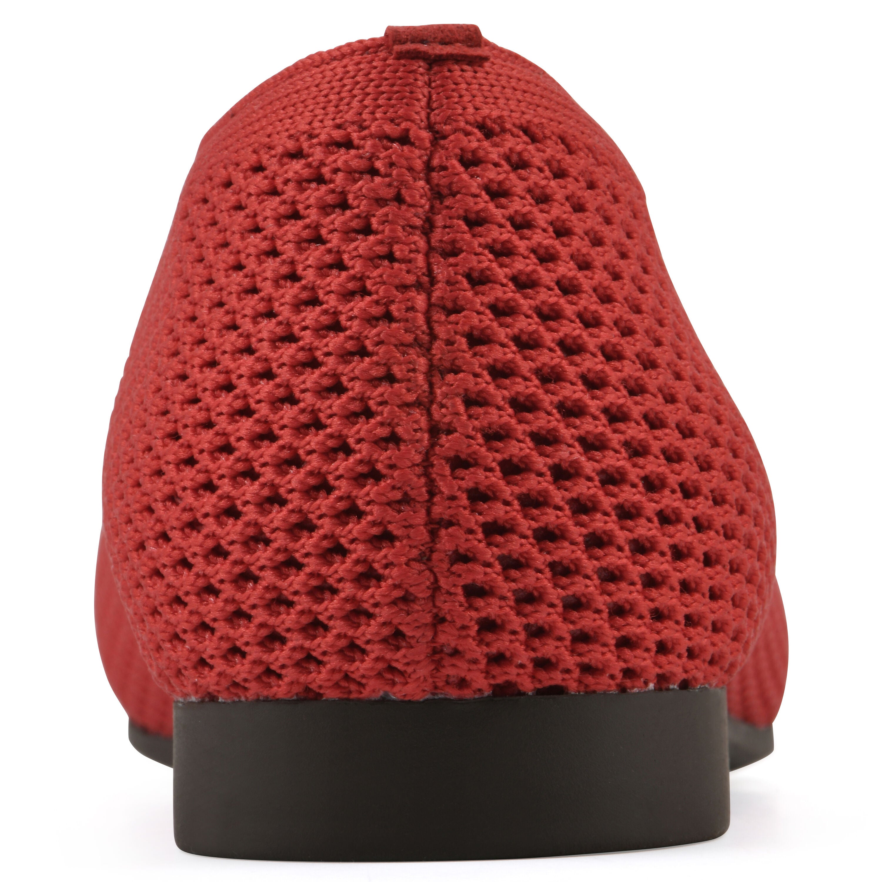 Beslee Fly Knit Ballet Flat, RED FABRIC, on-hover image number 1