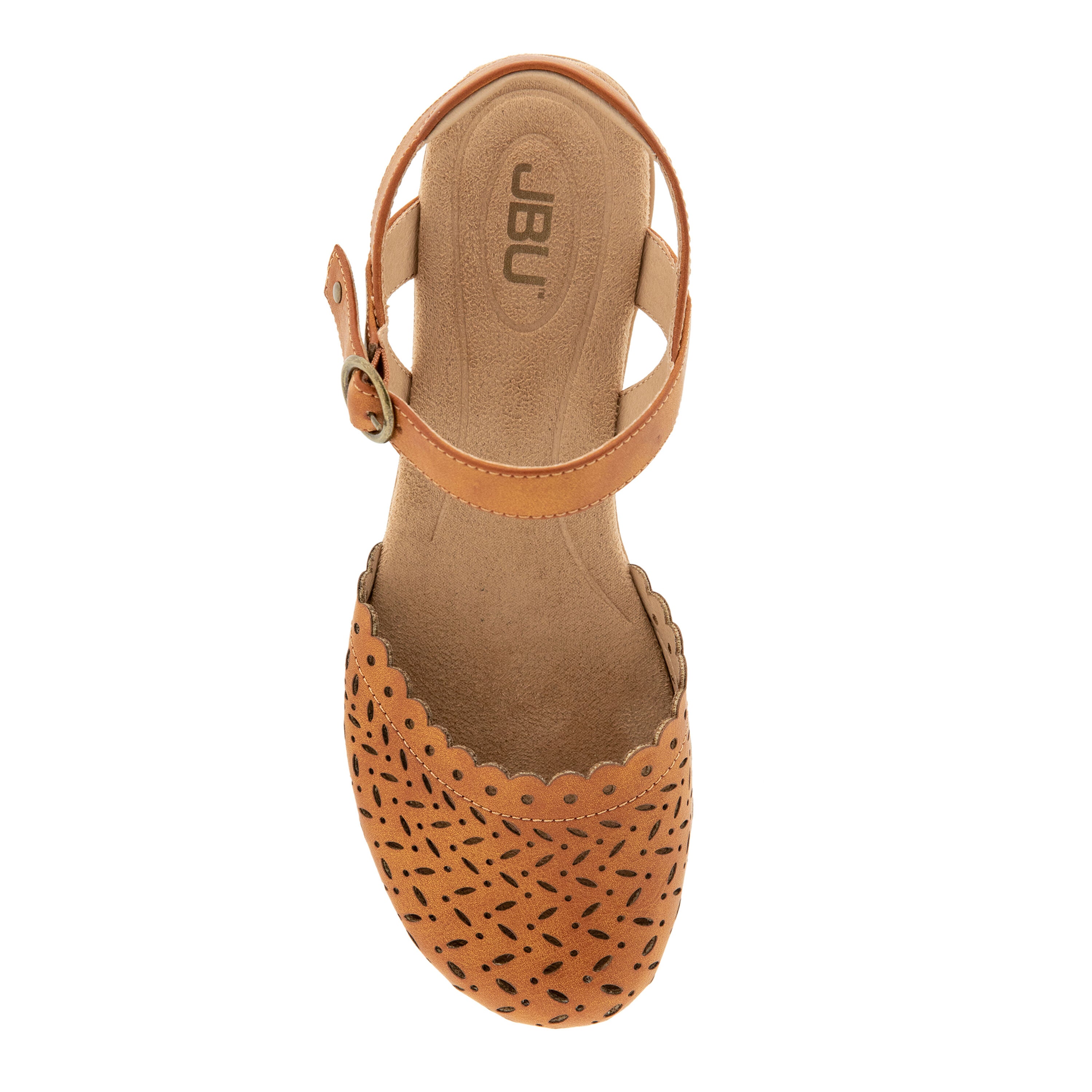 Vinya Hook & Loop Casual Shoe, TAN, alternate image number 4