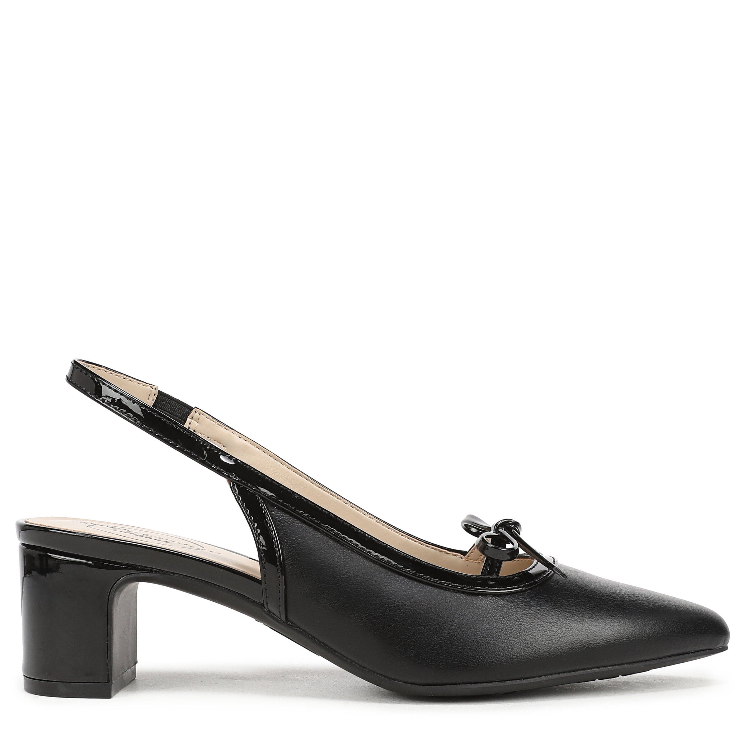 Maisy Slingback Pump, BLACK, alternate image number 3