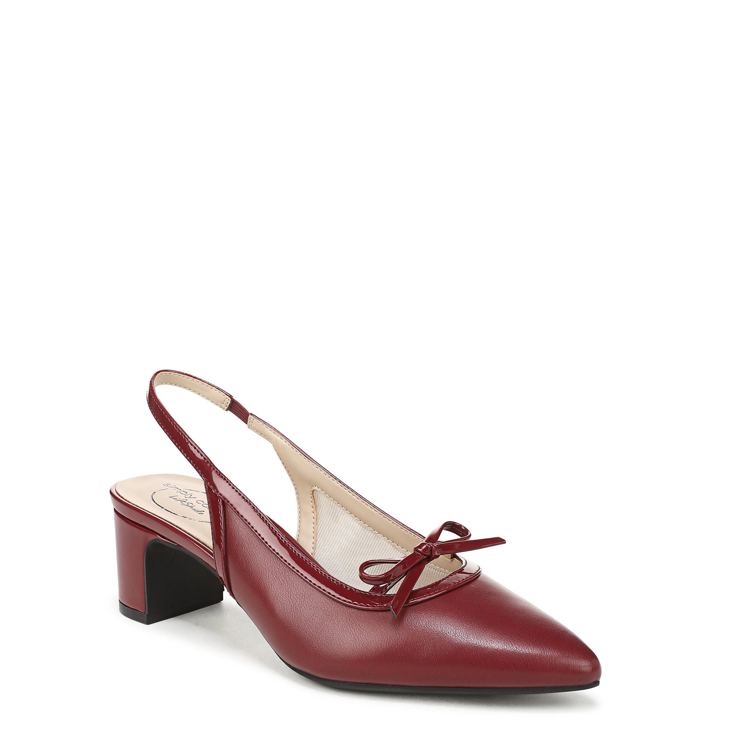 Maisy Slingback Pump, RED, hi-res image number 0