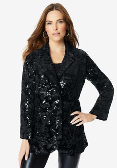 Statement Sequin Blazer
