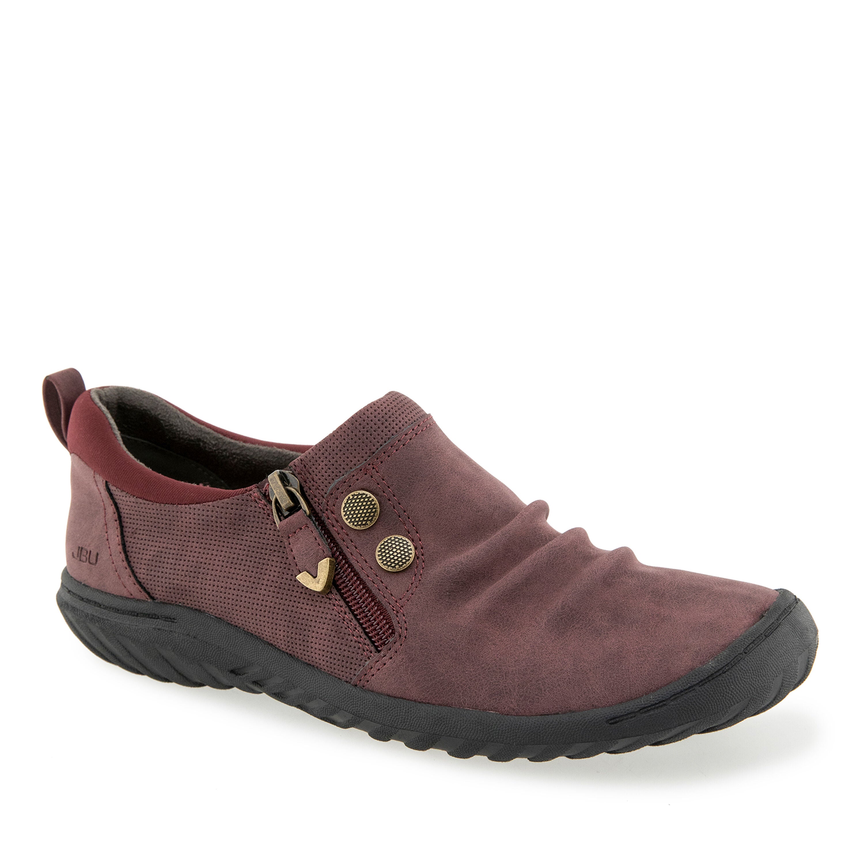 Romi Closed Casual Flat, WINE, hi-res image number 0