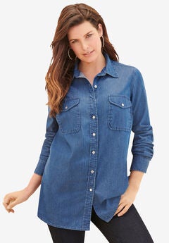 Olivia Denim Big Shirt