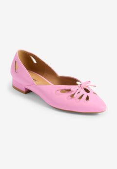 Womens Cut Out Flats