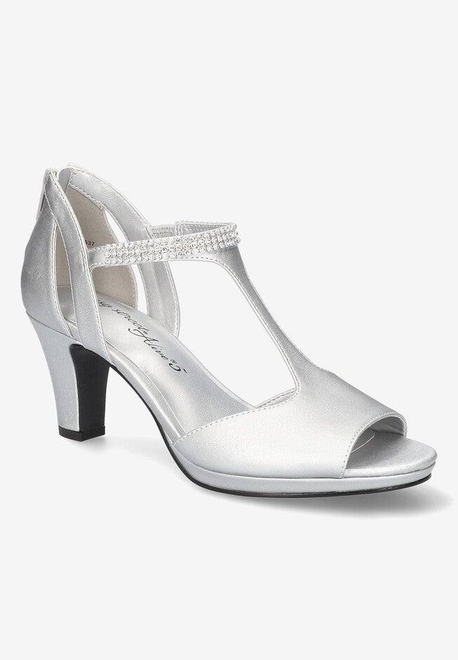 Flash Sandal, SILVER SATIN, hi-res image number 0