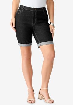 Plus Size 24/7 Stretch Cuffed Short