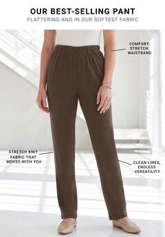 Plus Size Stretch Work Pants