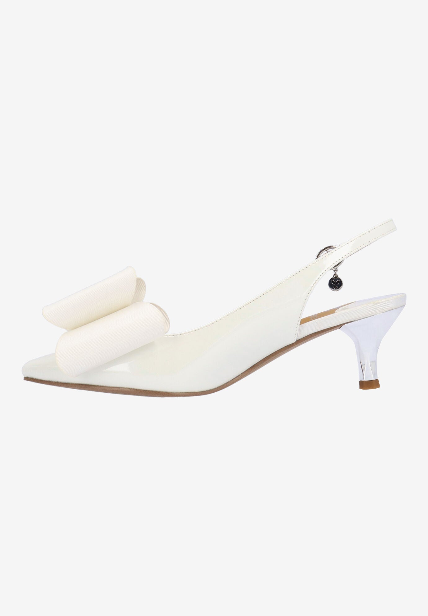 Delmare Slingback Pump, WHITE, alternate image number 4