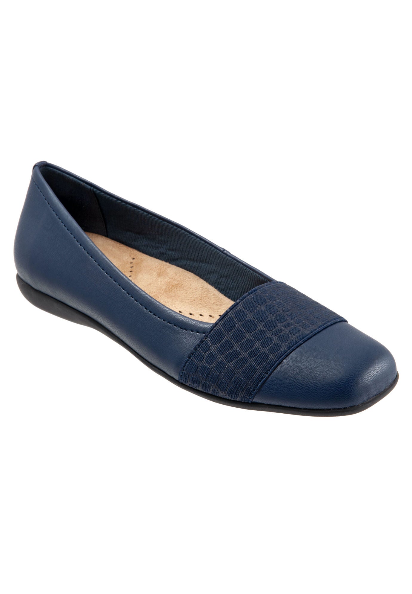 Samantha Slip On Flats, NAVY CROCO, hi-res image number 0