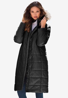 Mid Length Quilted Puffer Jacket