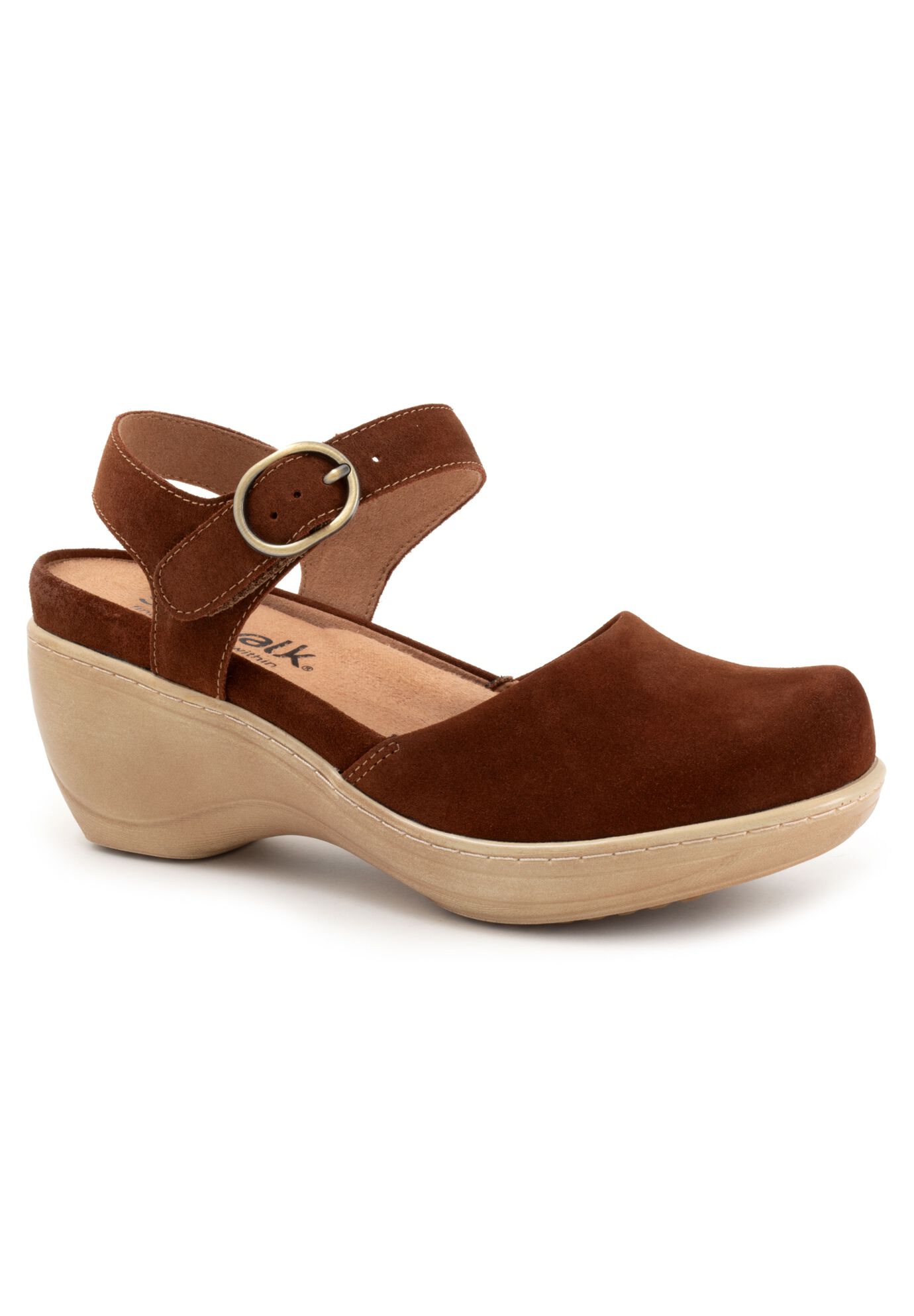 Mabelle Dressy Mule, CHESTNUT SUEDE, hi-res image number 0
