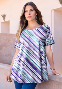 Swing Ultimate Tee with Keyhole Back