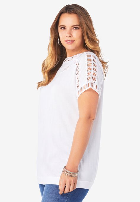 Ladder Stitch Tee, , alternate image number null