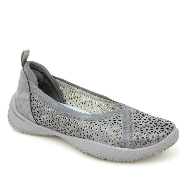 Emma Slip On Flat, GUNMETAL SHIMMER, hi-res image number null