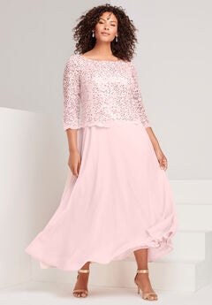 Lace Popover Gown
