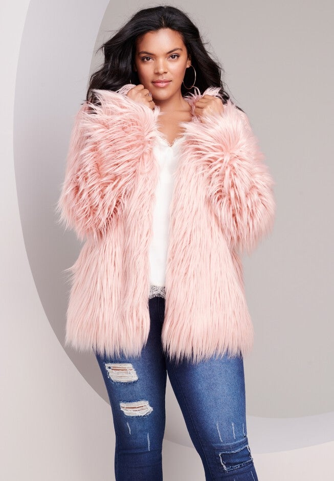 Faux-Fur Jacket, , alternate image number 3