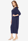 Bracelet-Length Drape Caftan, , alternate image number null