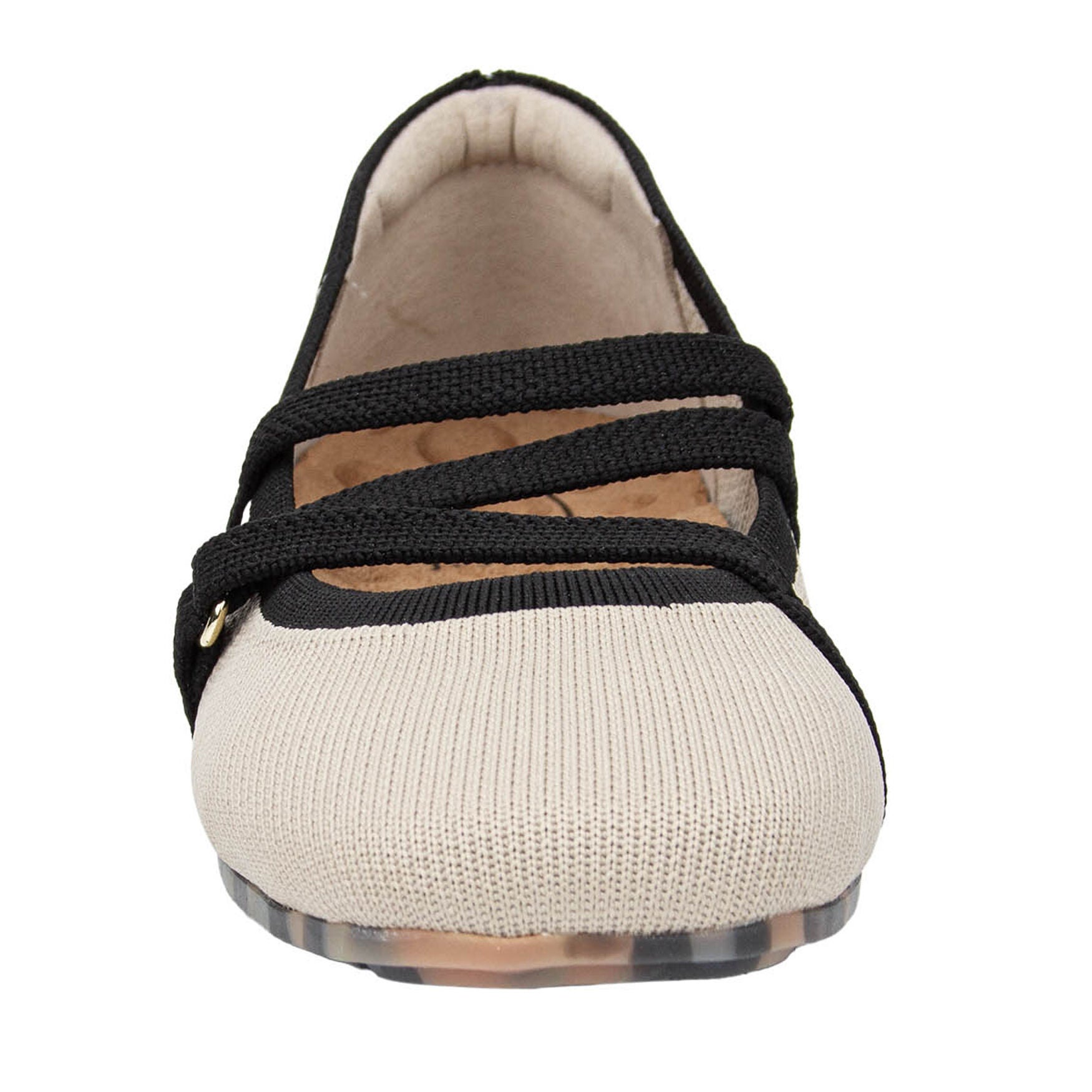 Niki Stretch Knit Flat, TAUPE KNIT, alternate image number 4